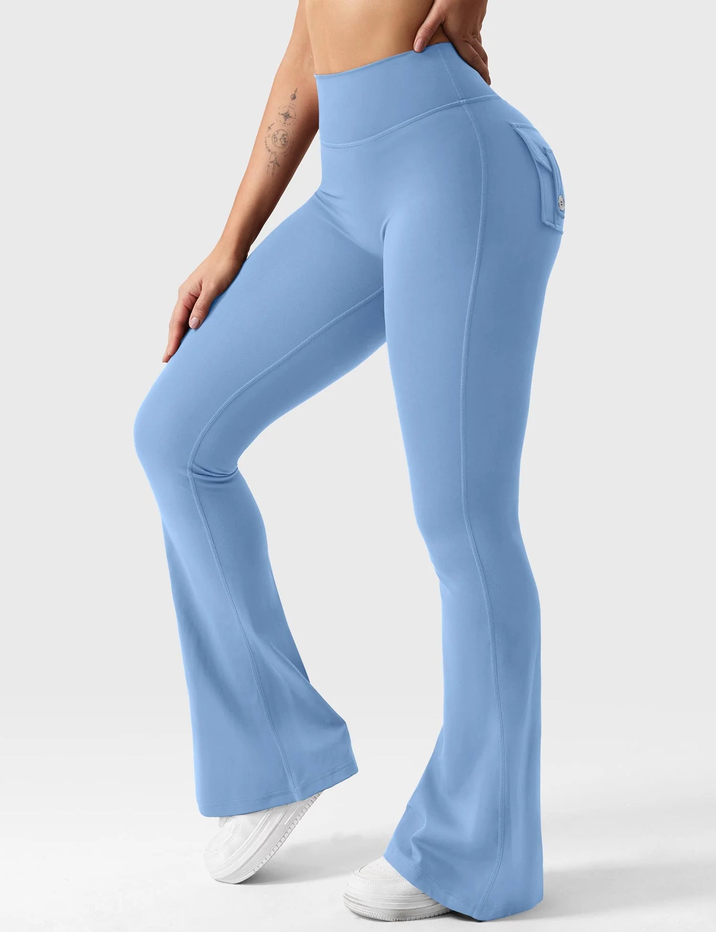 Femibody Flared Leggins mit Taschen