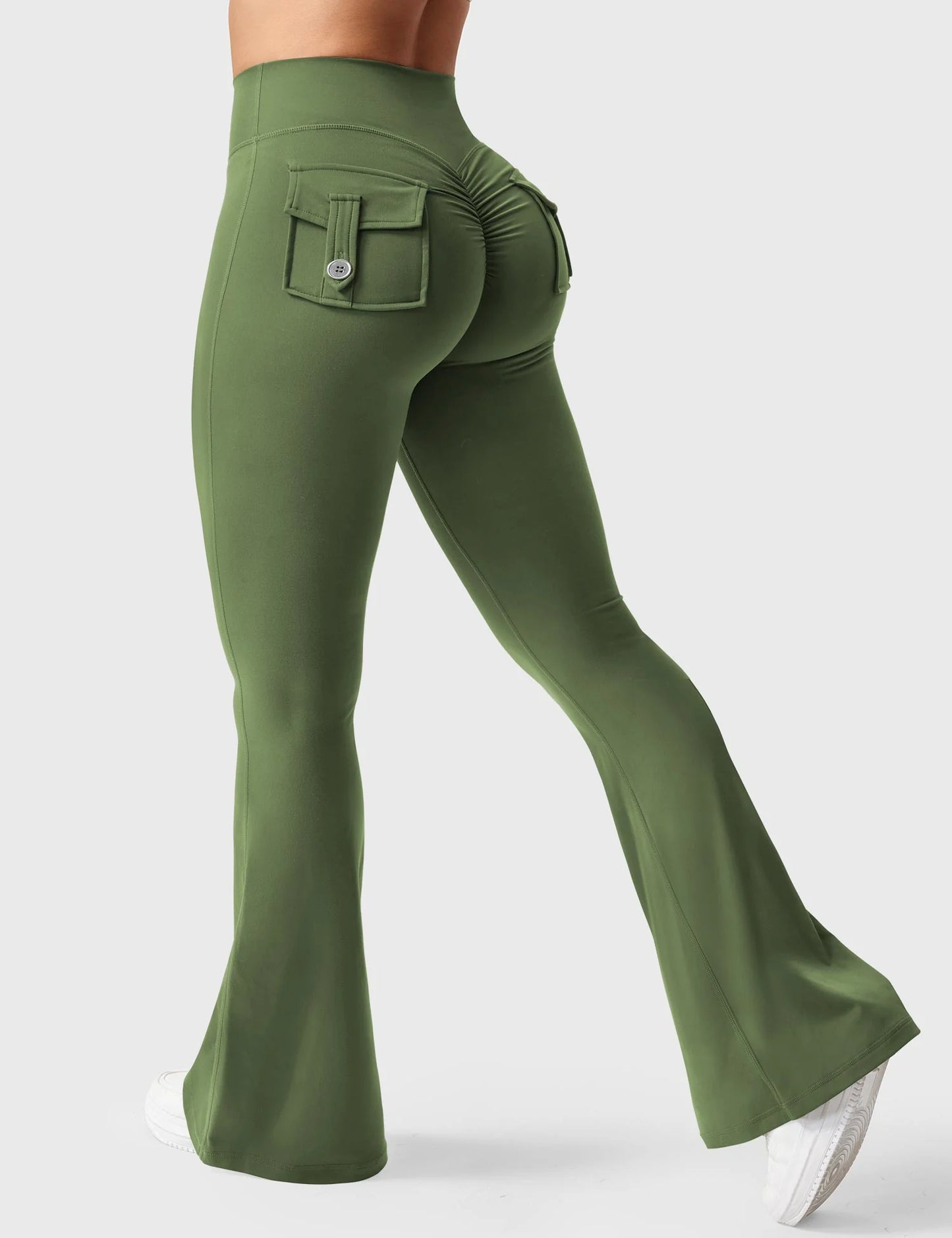 Femibody Flared Leggins mit Taschen