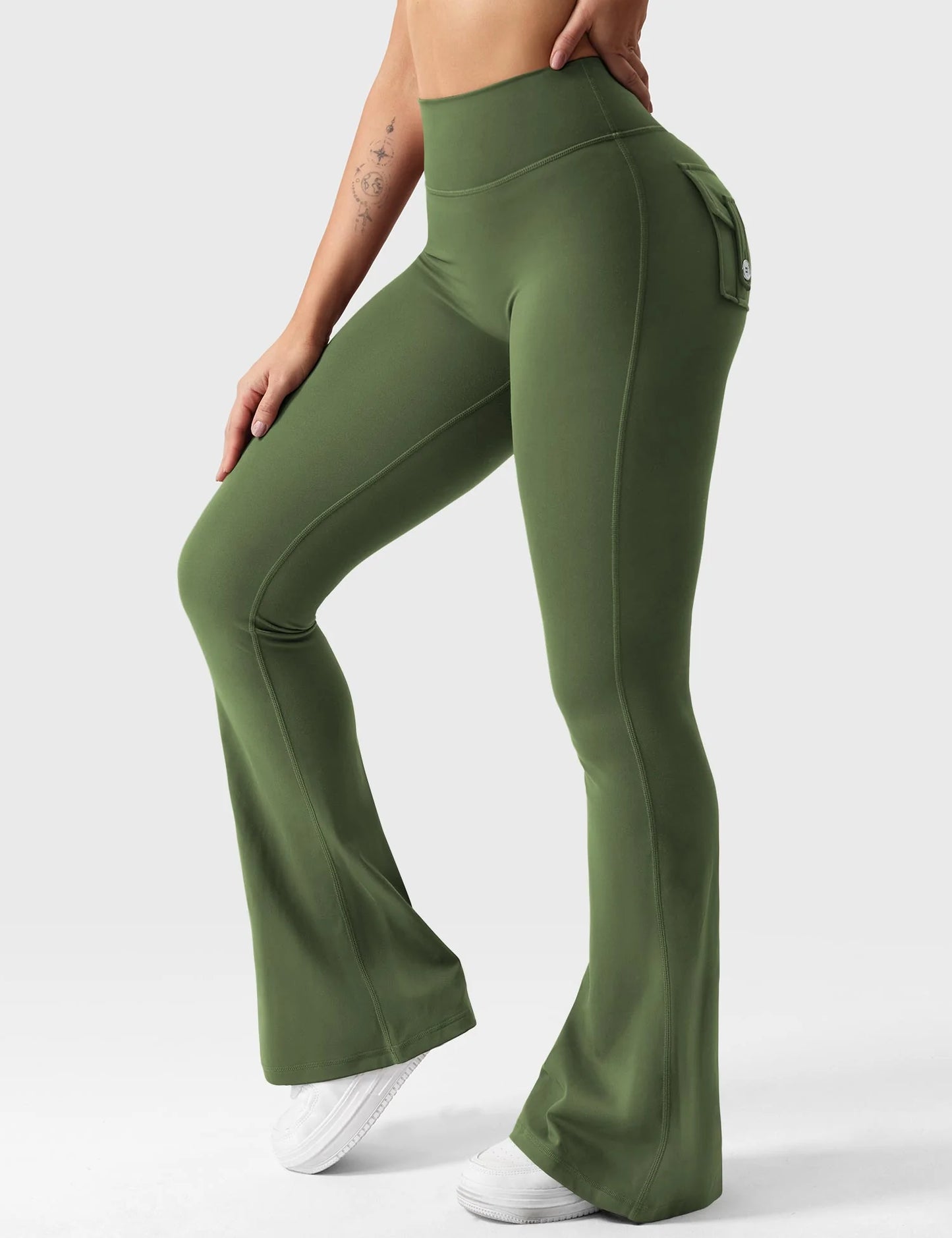Femibody Flared Leggins mit Taschen