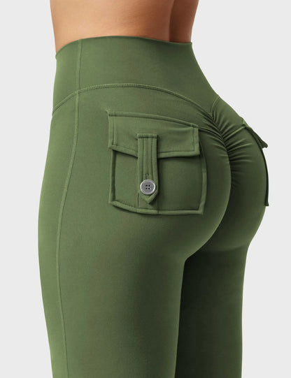 Femibody Flared Leggins mit Taschen