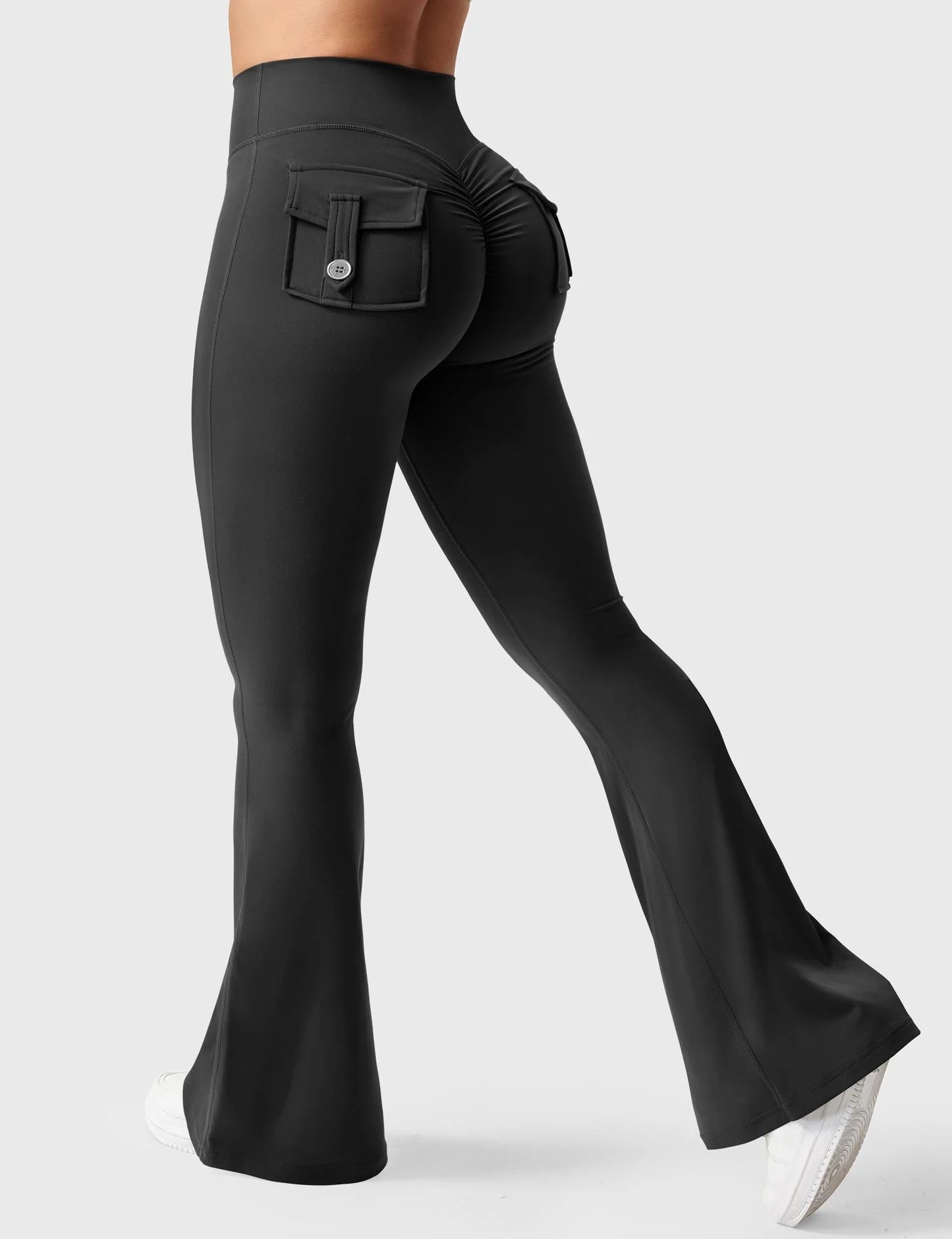 Femibody Flared Leggins mit Taschen