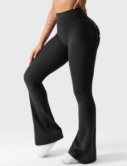 Femibody Flared Leggins mit Taschen
