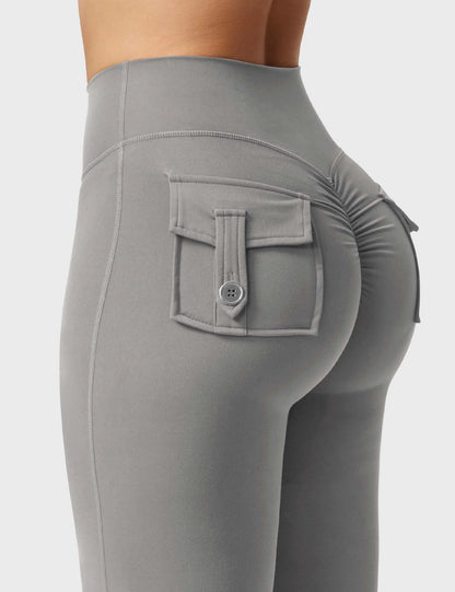 Femibody Flared Leggins mit Taschen