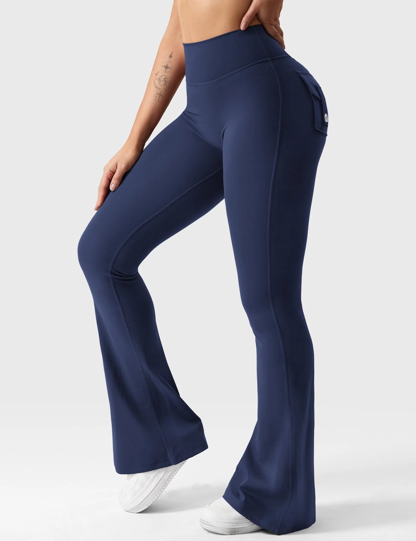 Femibody Flared Leggins mit Taschen
