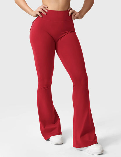 Femibody Flared Leggins mit Taschen