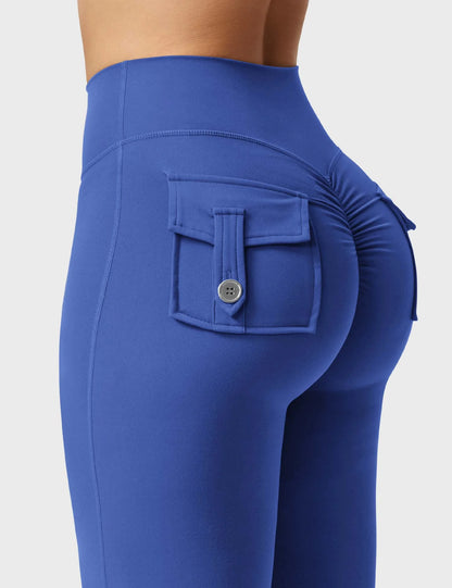 Femibody Flared Leggins mit Taschen