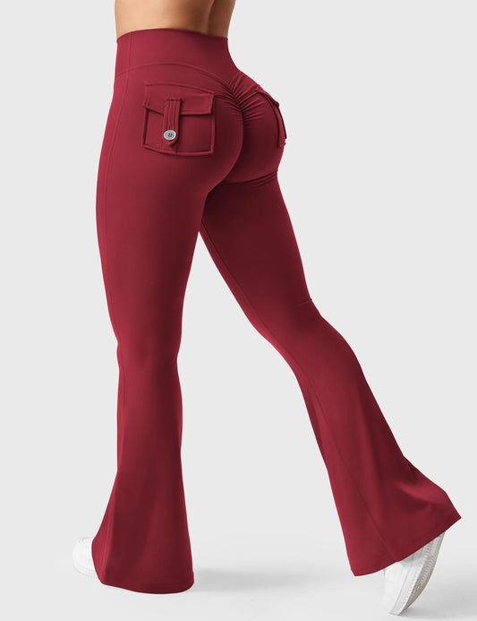 Femibody Flared Leggins mit Taschen