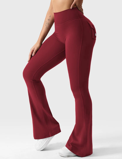 Femibody Flared Leggins mit Taschen